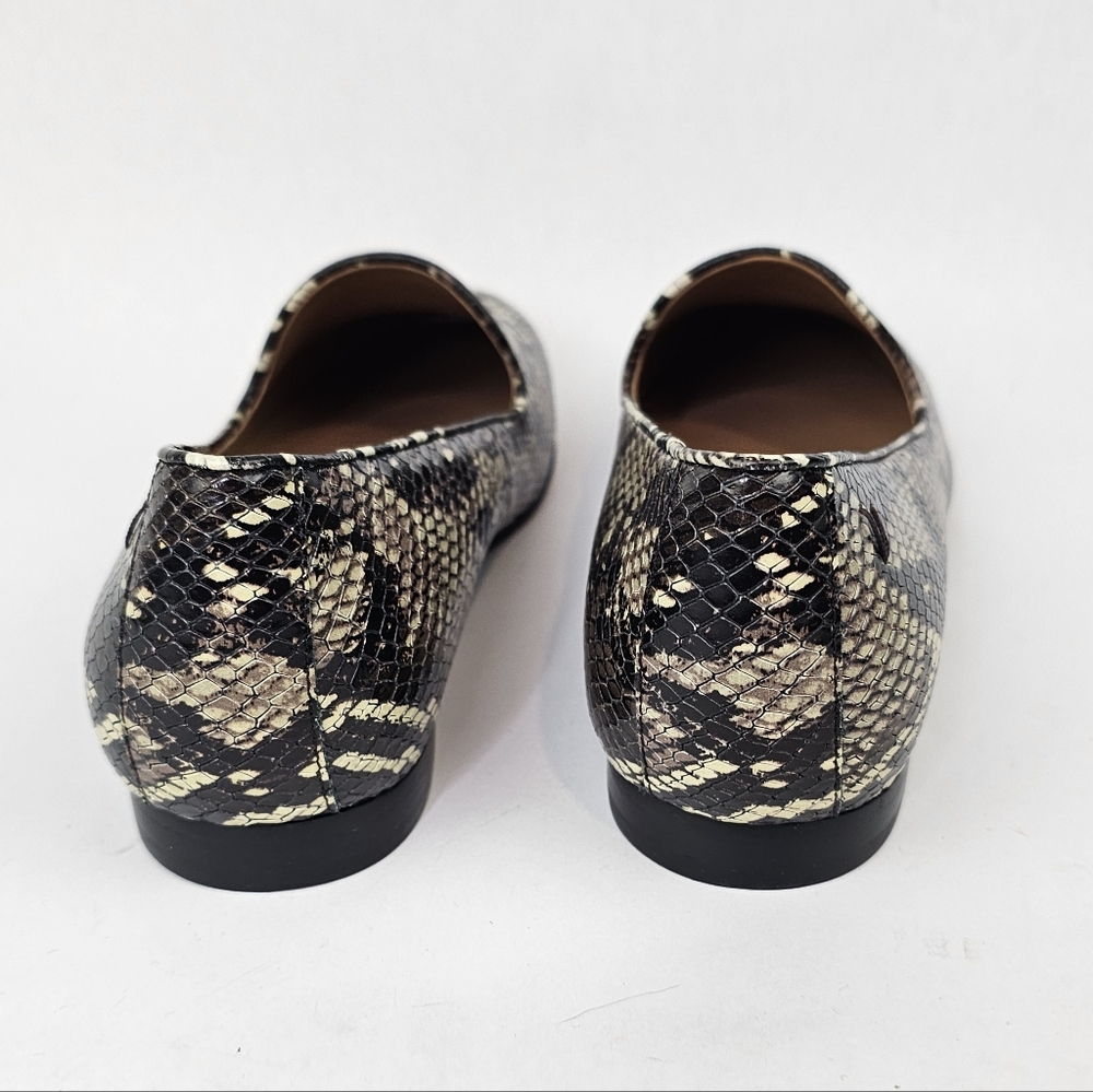 Vionic Willa Boa Snake-Patterned Leather Loafers … - image 3